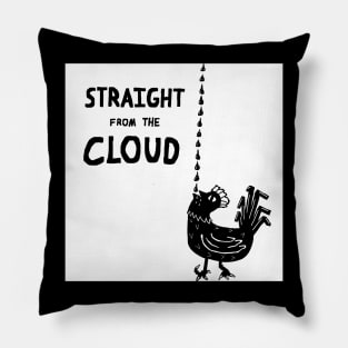 cloud on tap Pillow