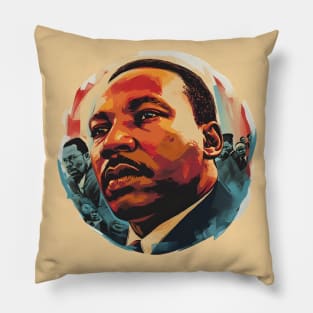 Inspire Unity: Festive Martin Luther King Day Art, Equality Designs, and Freedom Tributes! Pillow