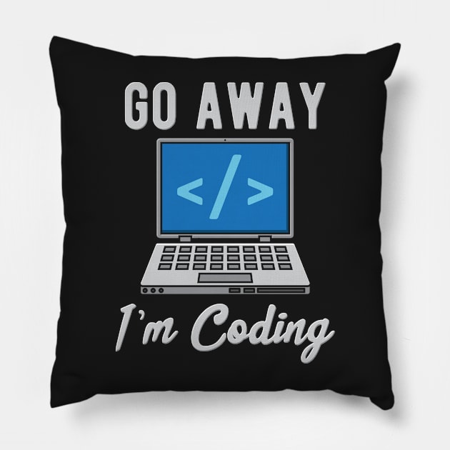 PROGRAMMER: I'm Coding Pillow by woormle