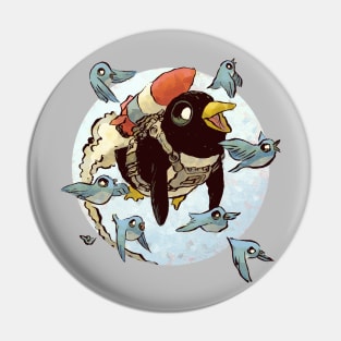 Just One of the Birds Pin