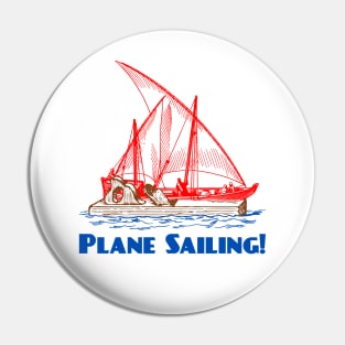 Plane Sailing Pin