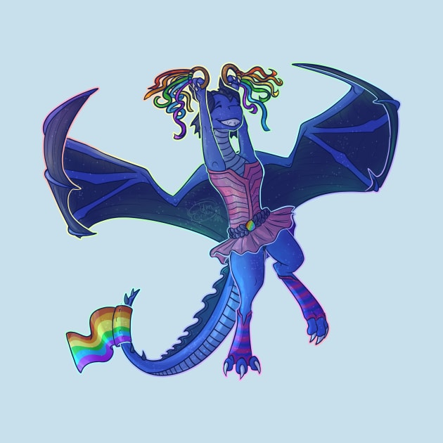 Happy Pride Month! by Golden Griffiness Studio