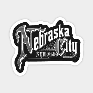 Vintage Nebraska City, NE Magnet