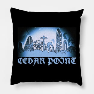 cedar point in ohio Pillow