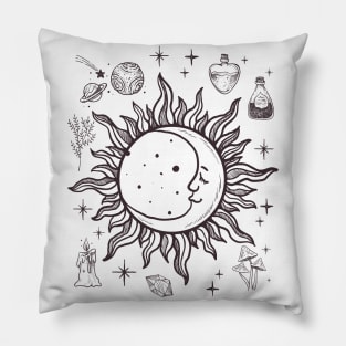 Esoteric elements Pillow