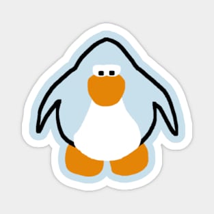 Club Penguin penguin template Magnet