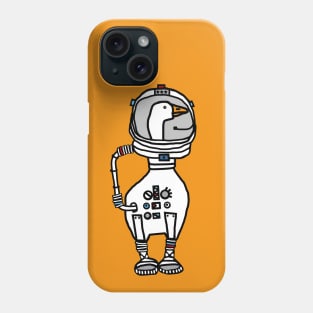 Space Goose Sci Fi Astronaut Phone Case