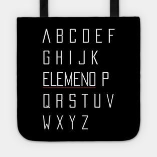 ABC... ELEMENO (Light) Tote