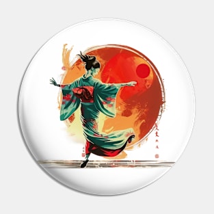 Dance of the Rising Sun Pin