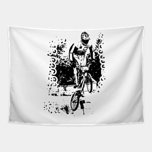 bmx racing Tapestry