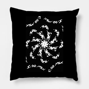 Radial patter Pillow