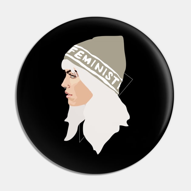 Feminist Pin by annamckay