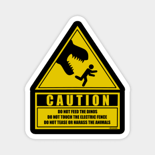 Jurassic Rules Magnet