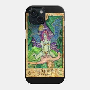 The Lovers. Major Arcana Tarot Card. Phone Case