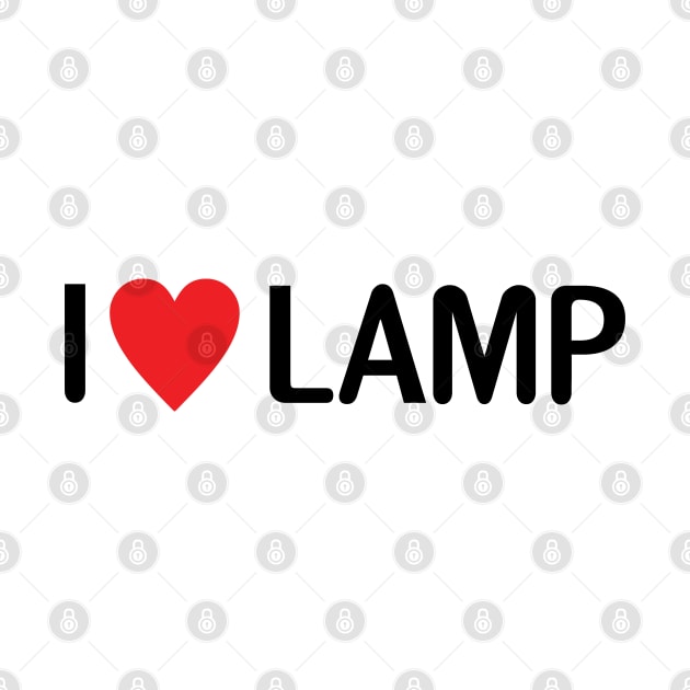 I Love Lamp by monkeysoup