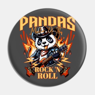 Pandas Master of the Rock N Roll Pin
