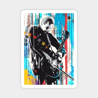 Sigur Ros pop art print Magnet