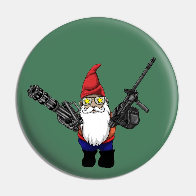 Gnome guns Pin by Astrablink7