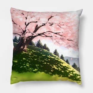 Cherry Blossom Tree Pillow