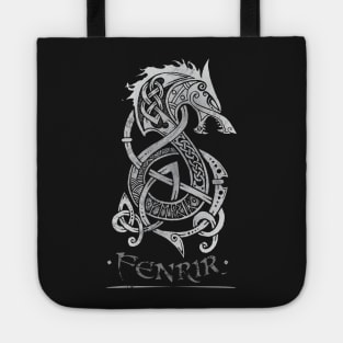 Fenrir: The Monster Wolf of Norse Mythology (Gray) Tote