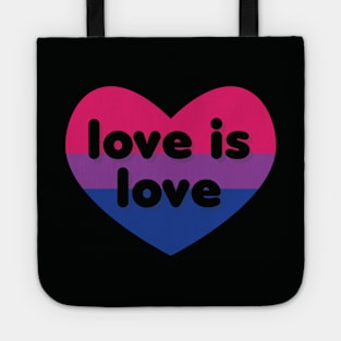 Love is love [Bisexual] Tote