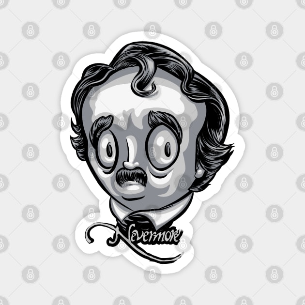 Nevermore Magnet by majanation