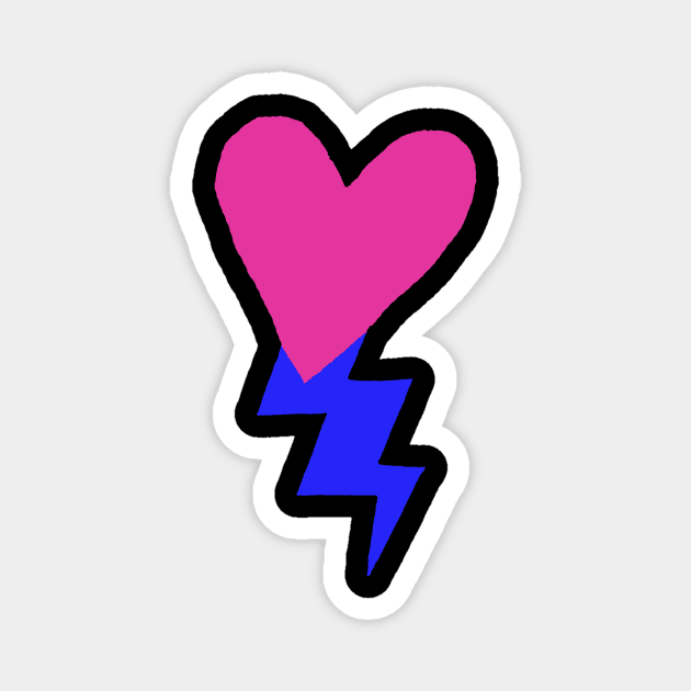 Heart of Thunder Magnet by zakytuntun