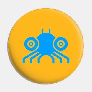 Spidy Blue Pin