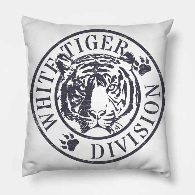 White Tiger Division Pillow by White_Tiger