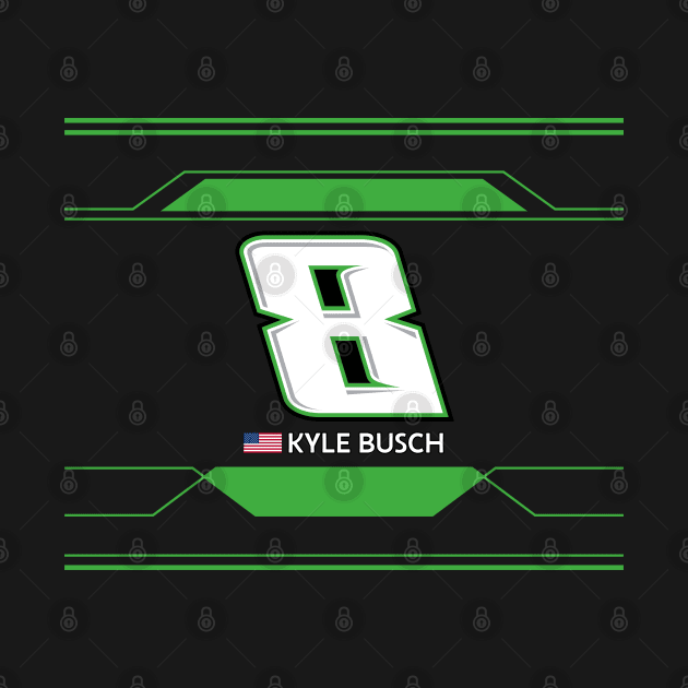 Kyle Busch #8 2023 NASCAR Design by AR Designs 