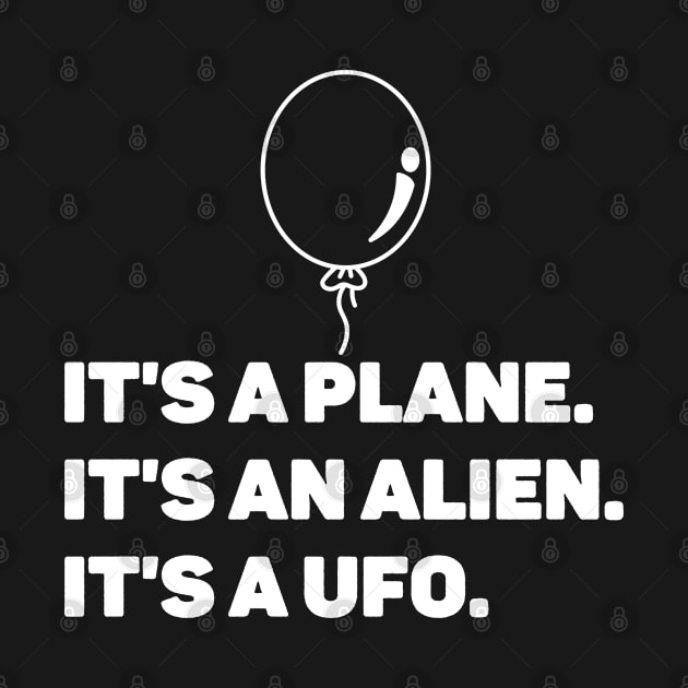 Funny UFO Balloon Meme by JB.Collection