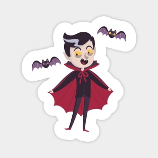 dracula halloween Magnet