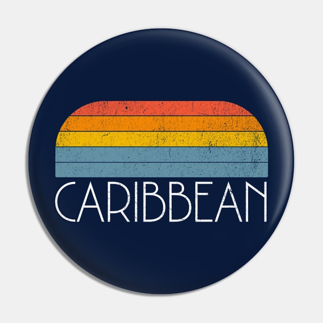 Caribbean vintage design Pin by BodinStreet