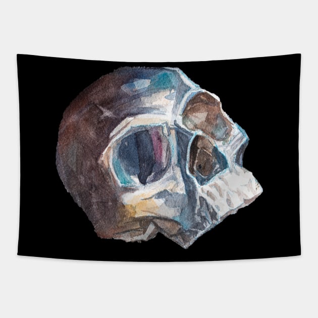 Skull Tapestry by Khasis
