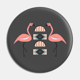 Flamingo birds Pin