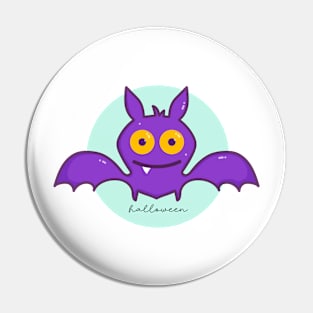 Bat - Halloween Pin