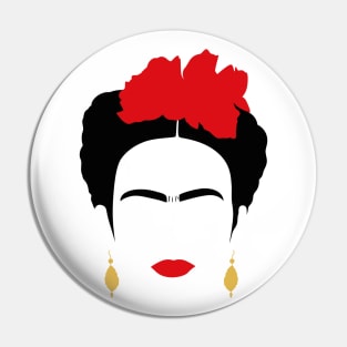 Frida face Pin