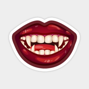 Vampire Mouth Magnet