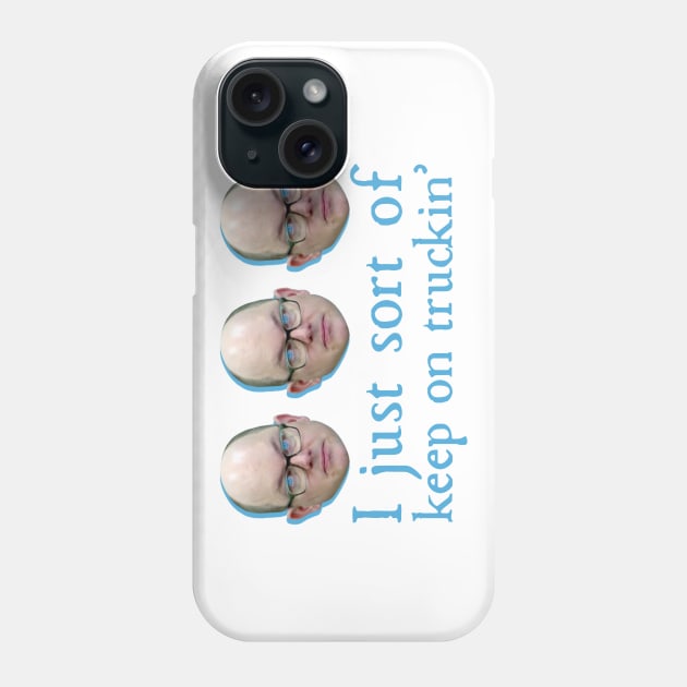 Colin Robinson: I Just Sort of Keep on Truckin' Phone Case by Xanaduriffic