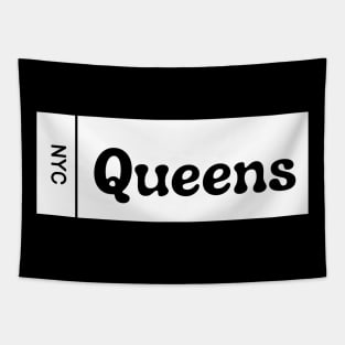 Queens, NY (Dark Colors) Tapestry