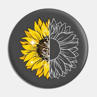 Majestic Sunflower Pin