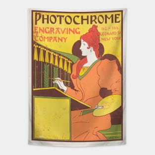 Photochrome Engraving Company Advertisement, 1893 Tapestry