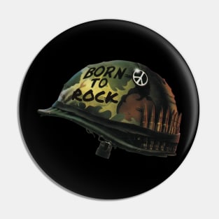 Born To Rock Pin