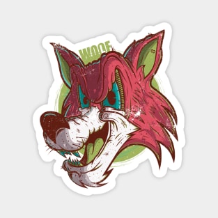 WOLF CARTOONS Design T-shirt STICKERS CASES MUGS WALL ART NOTEBOOKS PILLOWS TOTES TAPESTRIES PINS MAGNETS MASKS T-Shirt Magnet