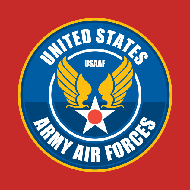 United States Army Air Forces Patch by Tailgunnerstudios