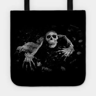 Come With Me - Creepy Skull Tote