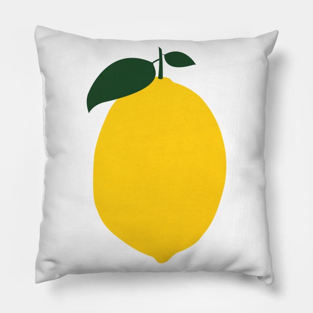 Lemon Pillow by Rosi Feist