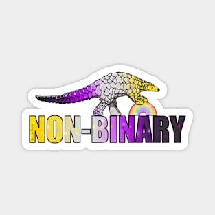 Non-binary Pangolin Magnet