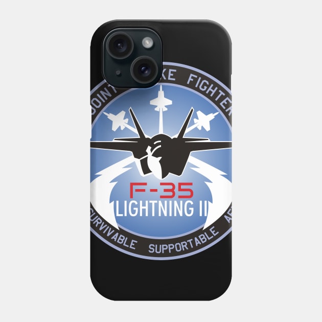 F35 Lightning II Phone Case by MBK