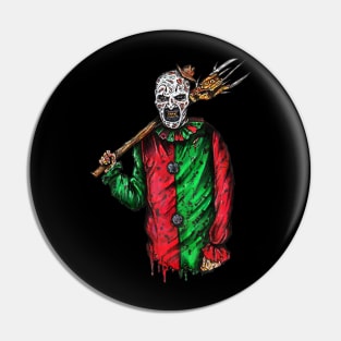 Nightmare Clown! Horror Icons Mashup! Pin